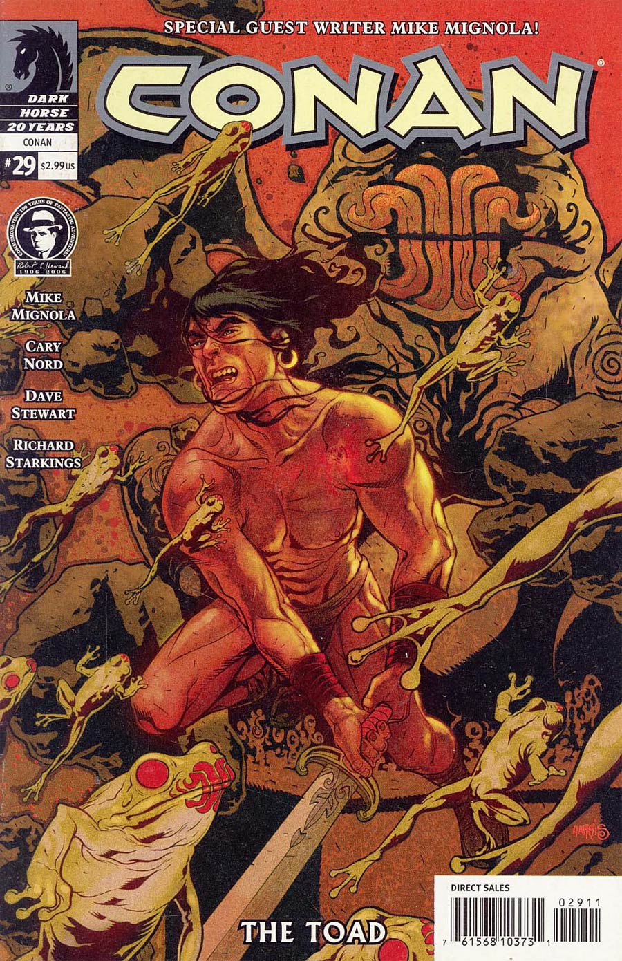 Conan #29 Regular Tony Harris Cover