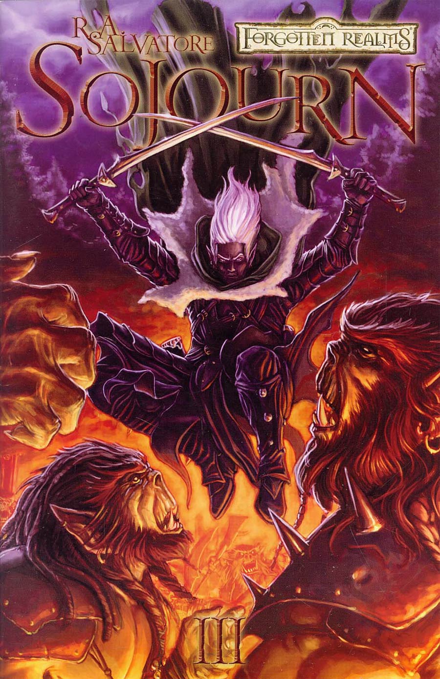 Forgotten Realms Dark Elf Trilogy Book 3 Sojourn #3 Cvr B