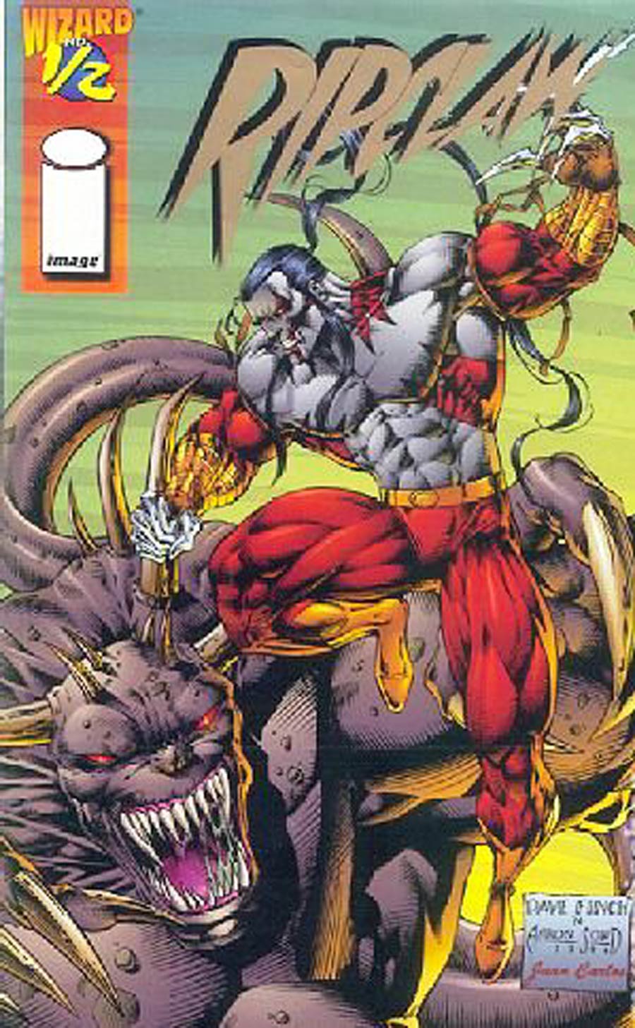 Ripclaw #1/2 Cover E Gold Foil Edition With Certificate