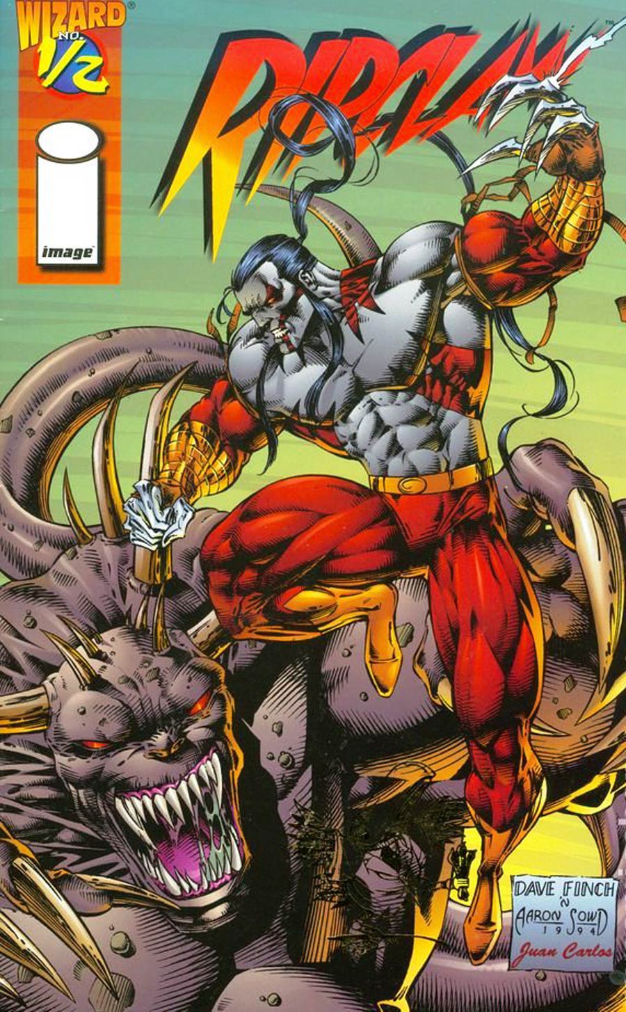 Ripclaw #1/2 Cover D San Diego Comic Con Edition