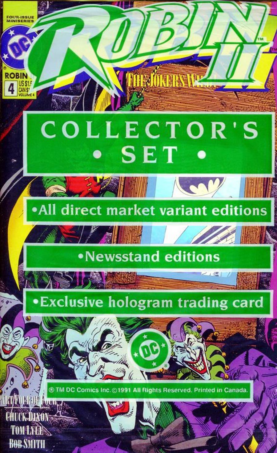 Robin Vol 2 #4 Cover C Collectors Set