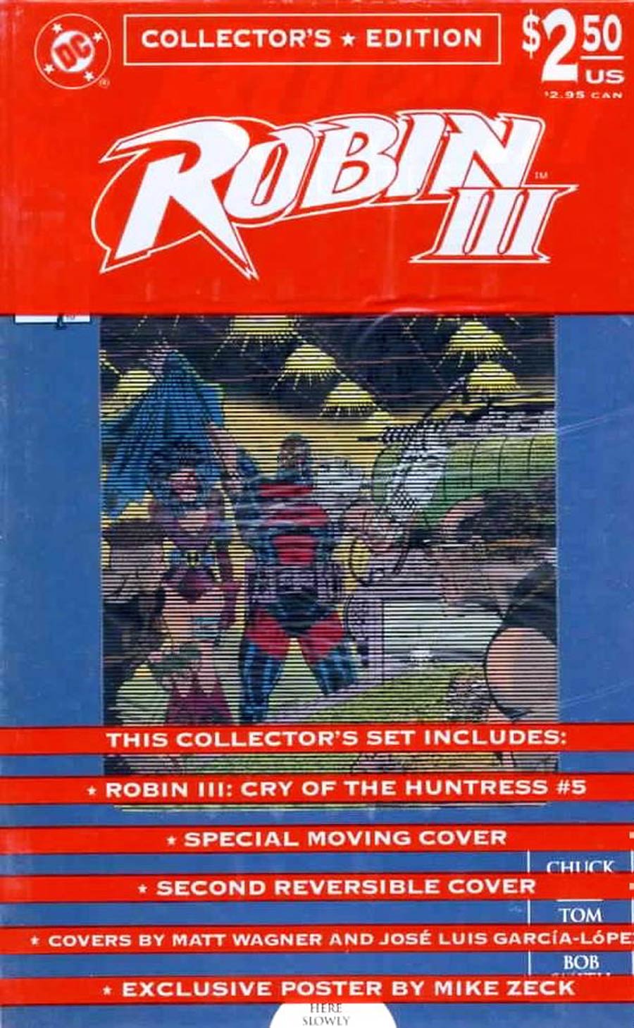 Robin Vol 3 #5 Cover A Cry Of The Huntress Collectors Edition With Polybag