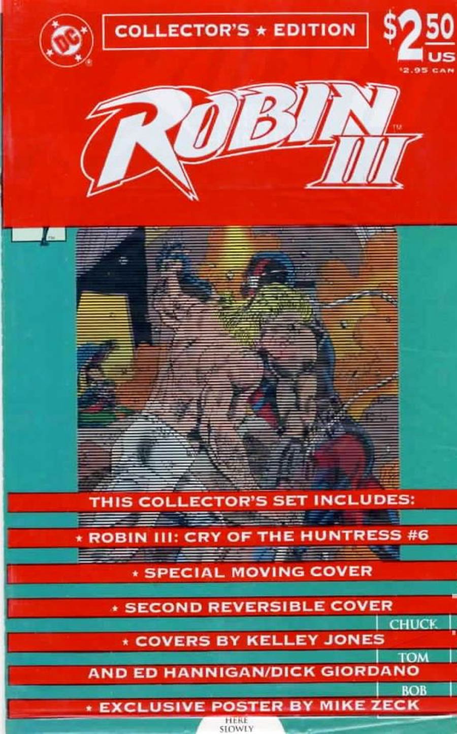 Robin Vol 3 #6 Cover A Cry Of The Huntress Collectors Edition With Polybag
