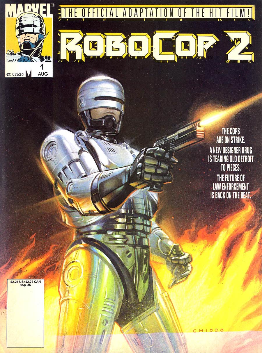 Robocop 2 Movie Adaptation Magazine