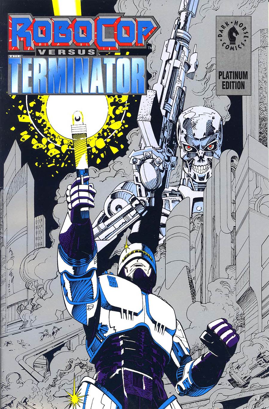 Robocop Versus The Terminator #1 Cover C Platinum Edition