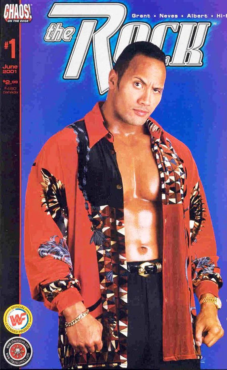 The Rock #1 Cover A Regular Photo Cover