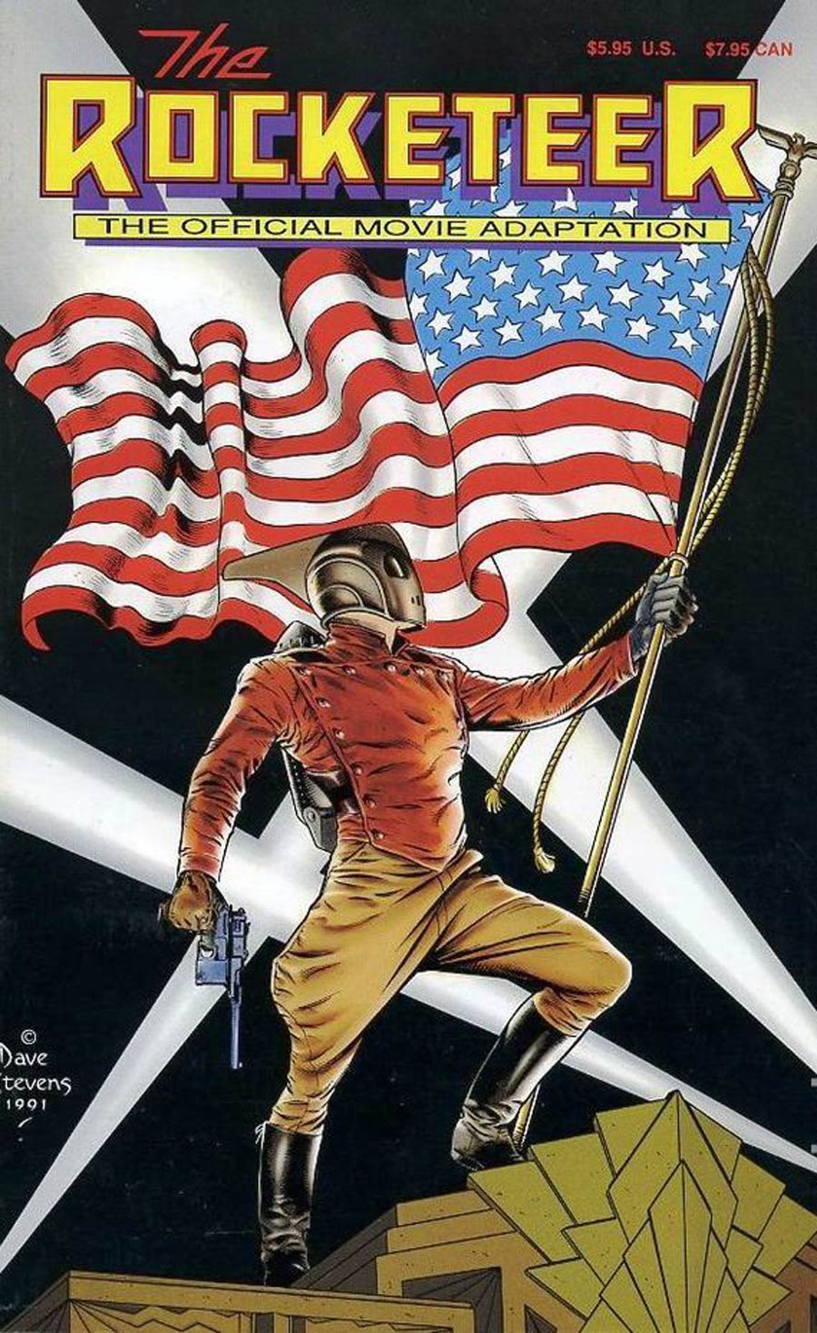 Rocketeer The Official Movie Adaptation Graphic Novel Format