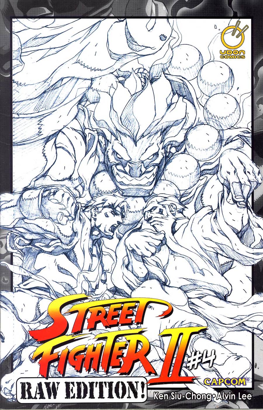 Street Fighter II (UDON) #4 Cvr C Raw Edition