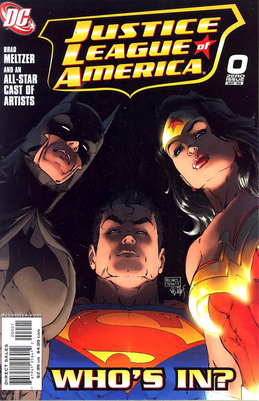 Justice League Of America Vol 2 #0 Reg Cvr