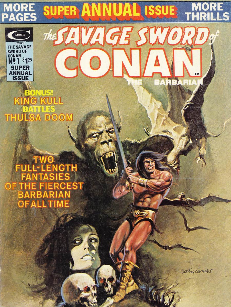 Savage Sword Of Conan Magazine Special #1