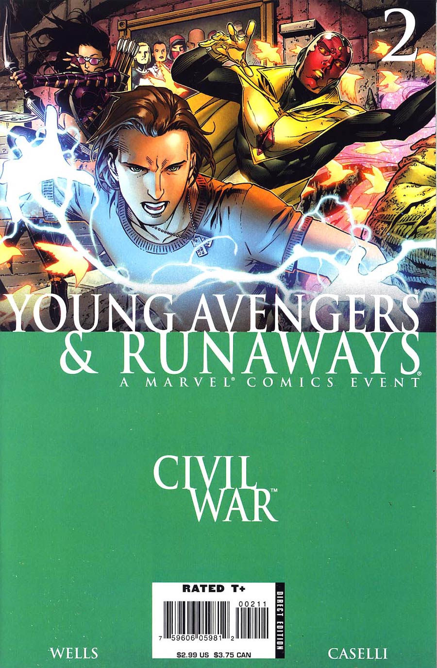 Civil War Young Avengers & Runaways #2