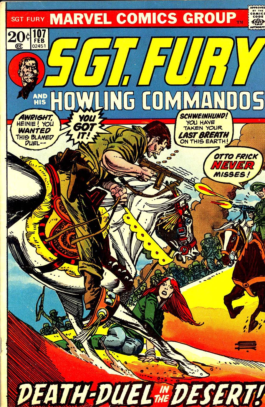 Sgt. Fury & His Howling Commandos #107