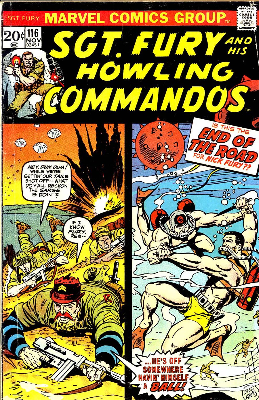 Sgt. Fury & His Howling Commandos #116