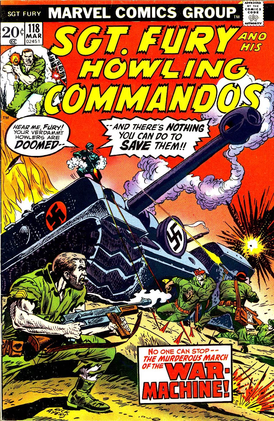 Sgt. Fury & His Howling Commandos #118