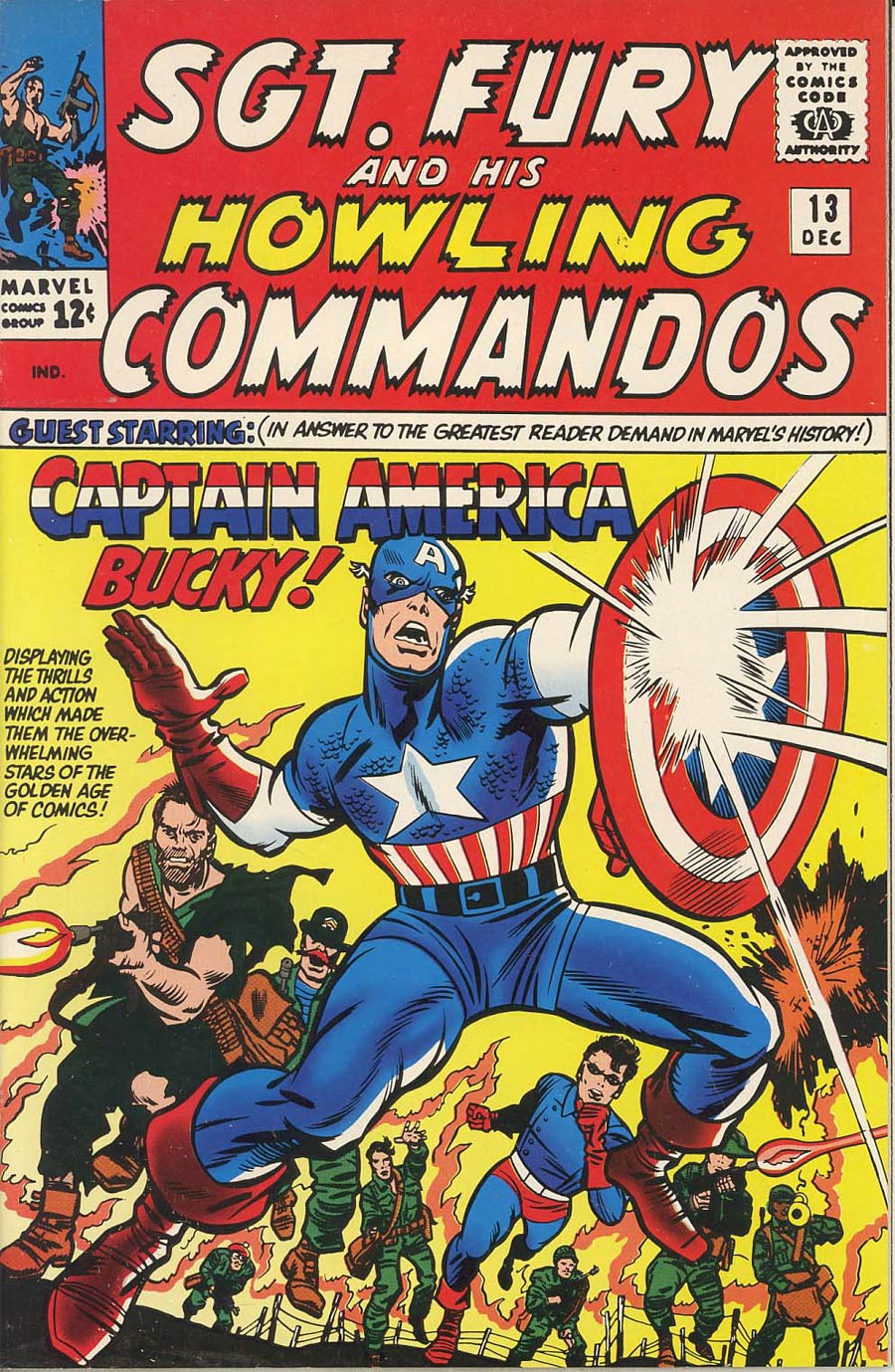 Sgt. Fury & His Howling Commandos #13 Cover B 2nd Ptg