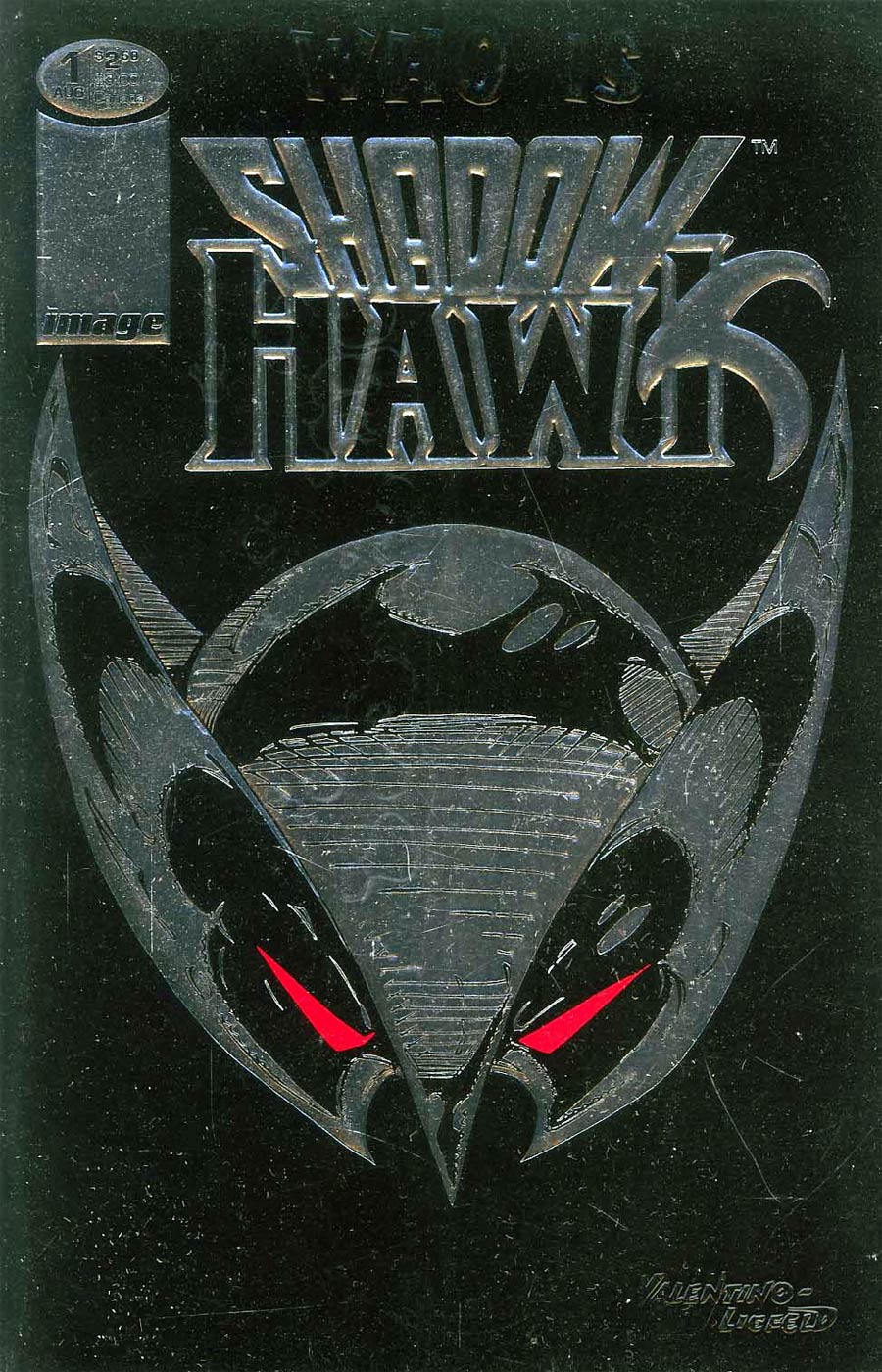 Shadowhawk #1 Cover B Embossed Foil Without Coupon