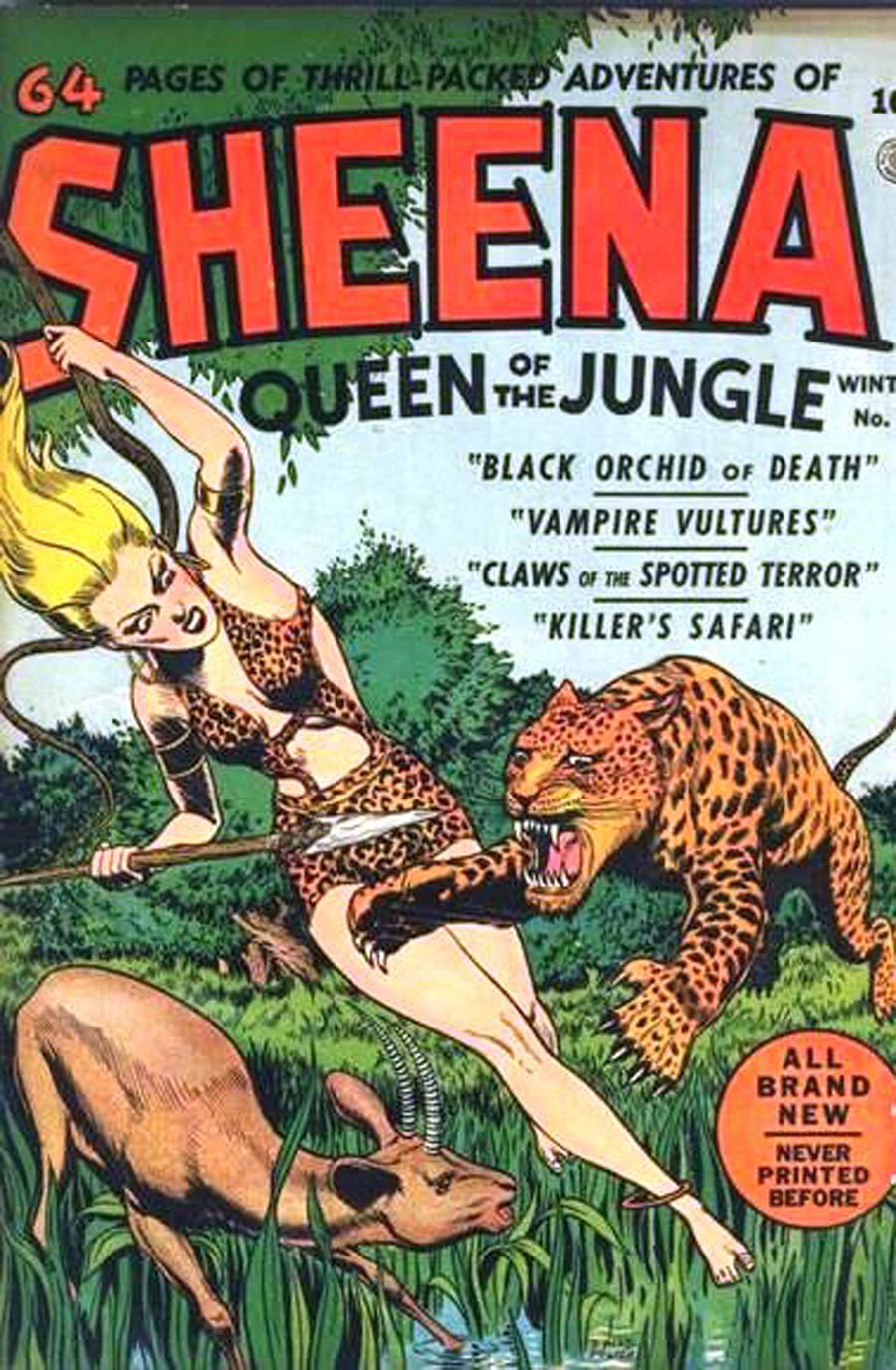 Sheena Queen Of The Jungle (Fiction House) #2