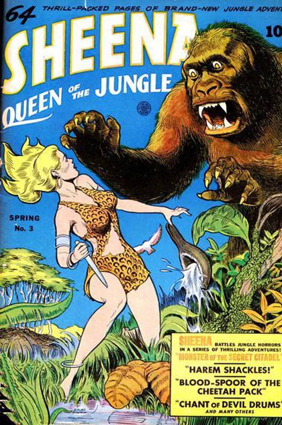 Sheena Queen Of The Jungle (Fiction House) #3
