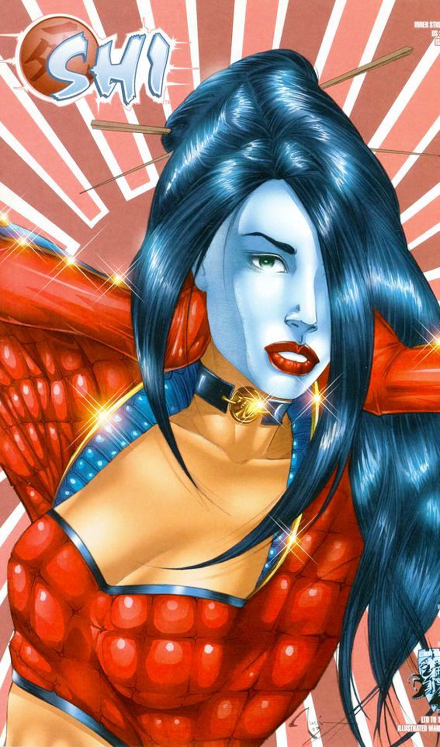 Shi The Illustrated Warrior #2 Cover B Inner Strength Variant Cover