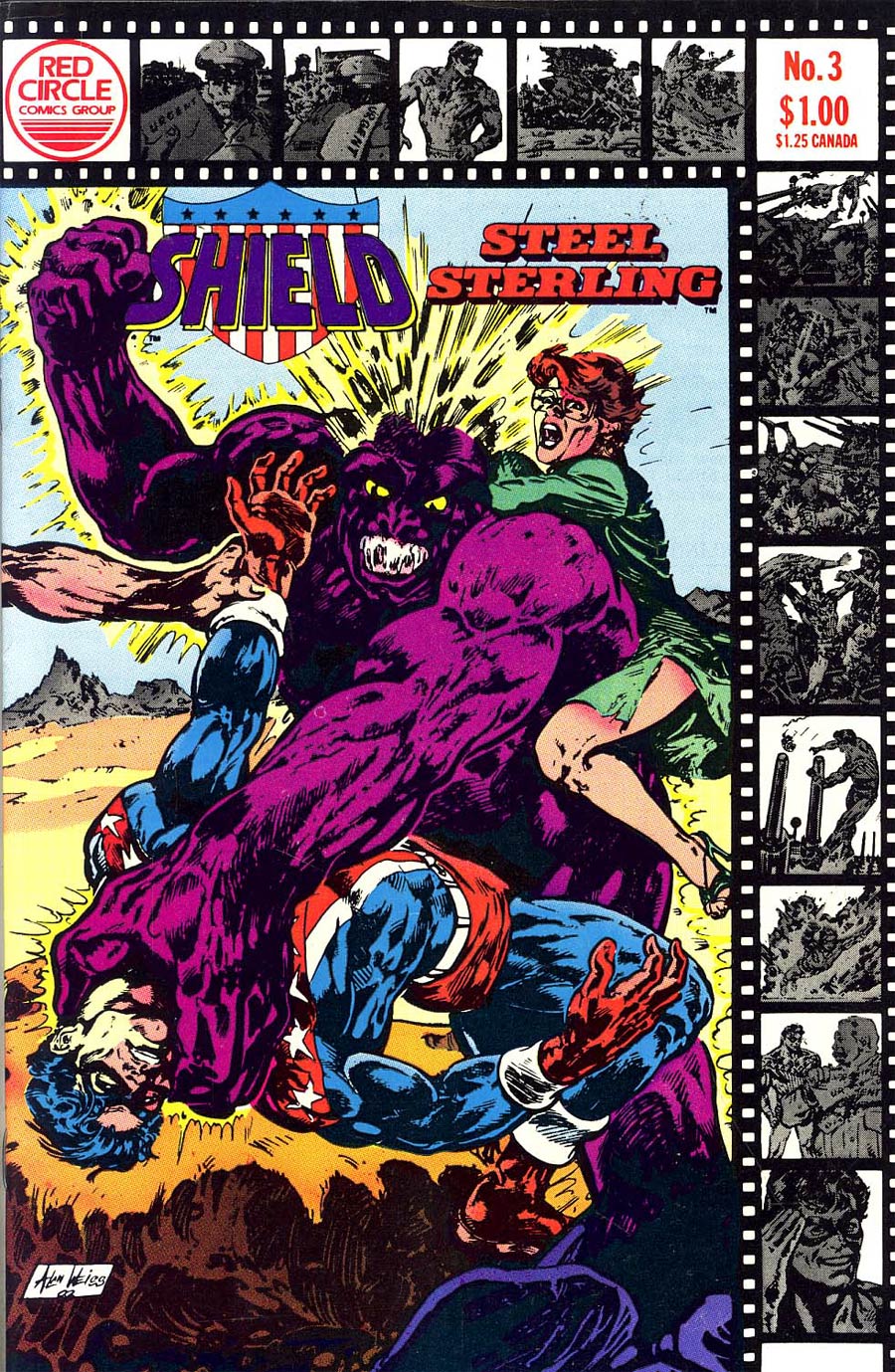 Shield #3 (Steel Sterling 1983)