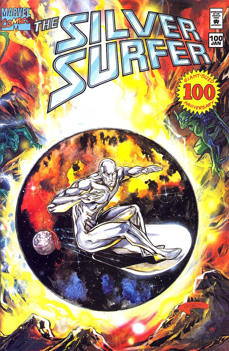 Silver Surfer Vol 3 #100 Cover B Regular Cover