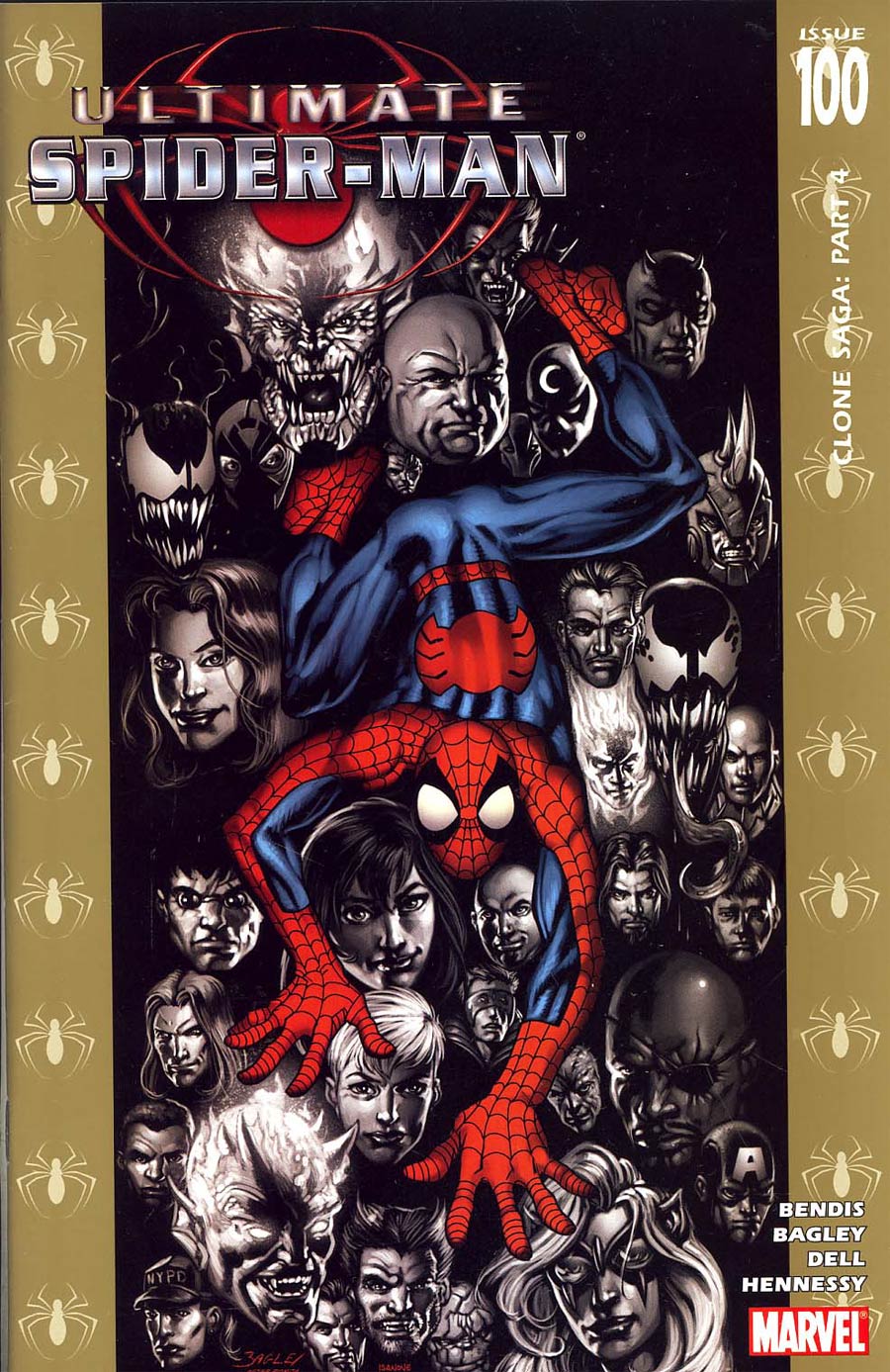 Ultimate Spider-Man #100 Cover B Incentive Bagley Variant Cover