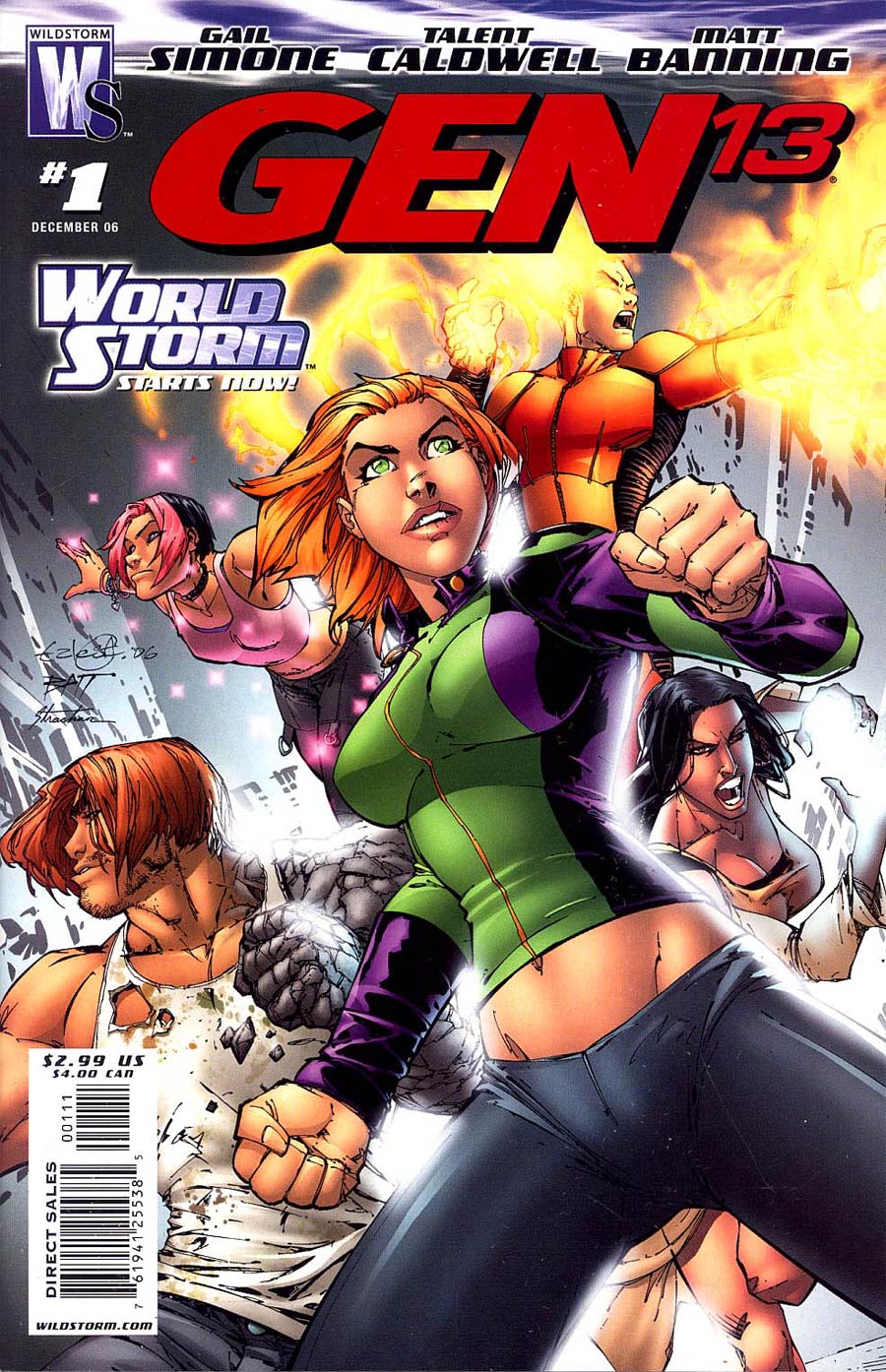 Gen 13 Vol 4 #1 Cover A Reg Cover