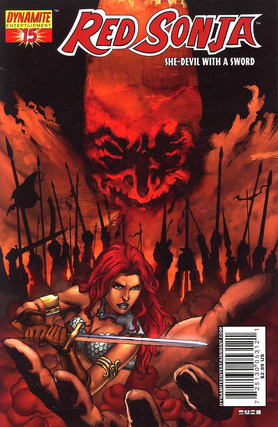 Red Sonja Vol 4 #15 Cover C Mel Rubi