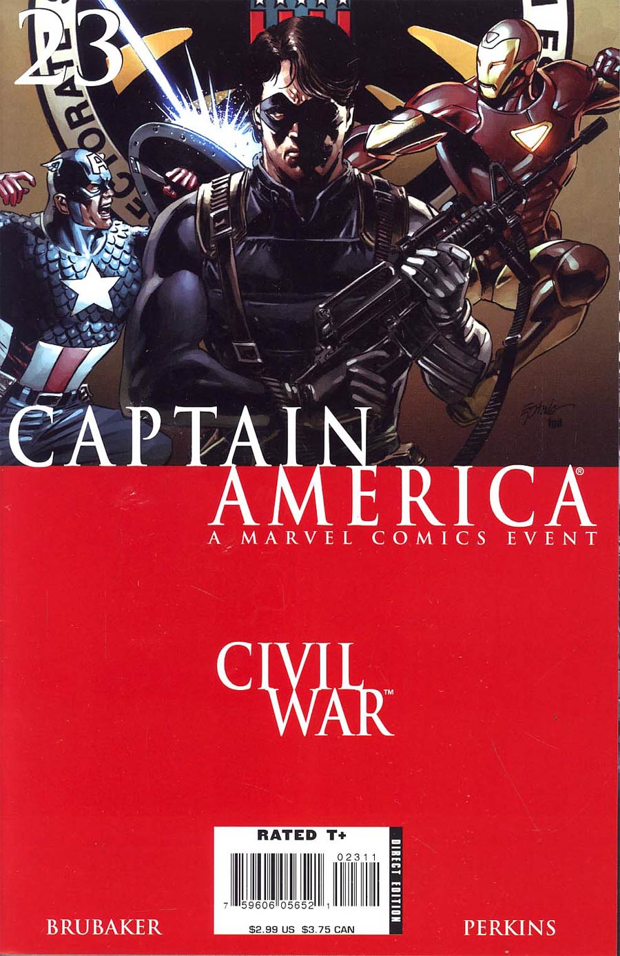 Captain America Vol 5 #23 (Civil War Tie-In)