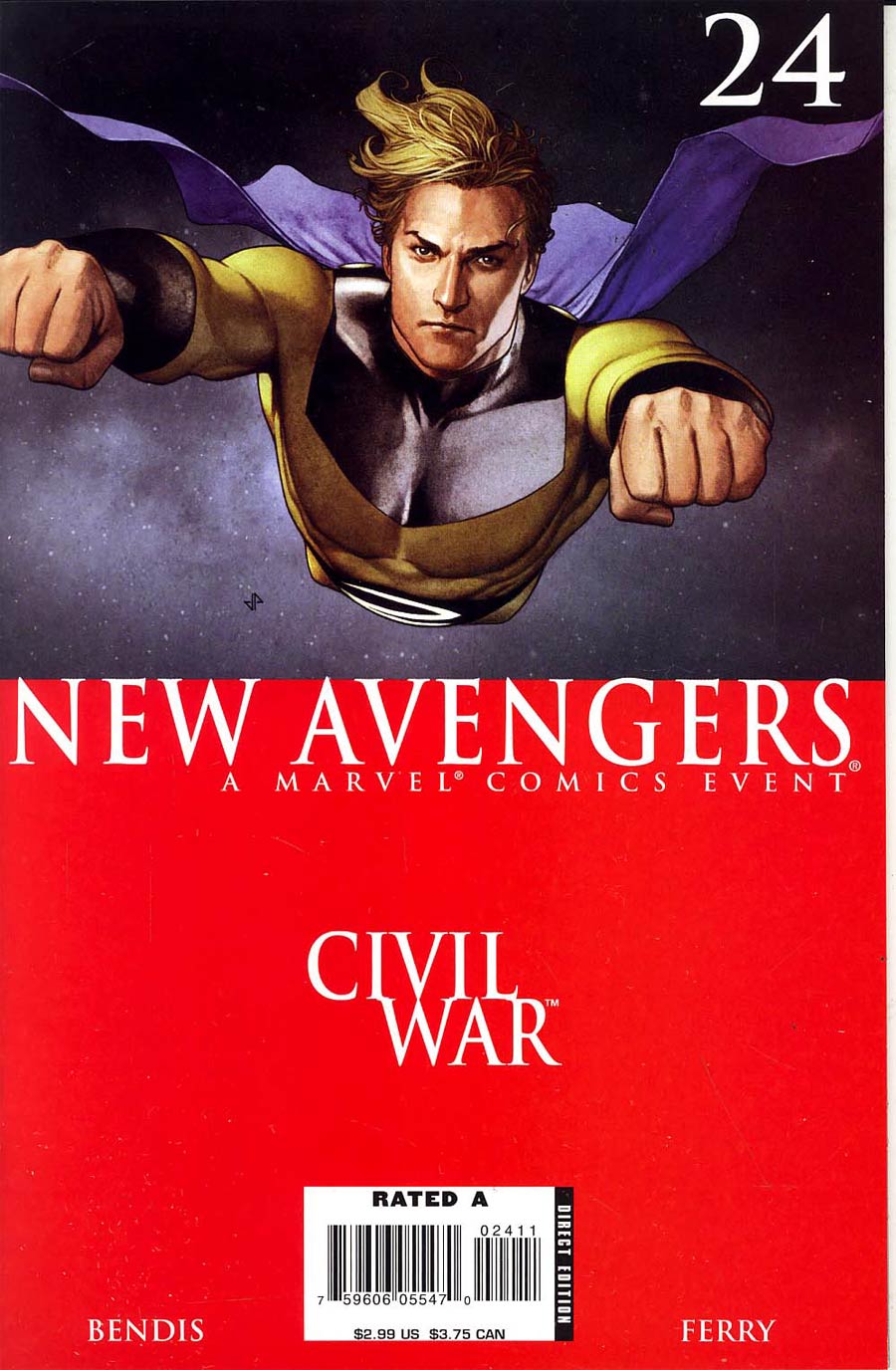 New Avengers #24 (Civil War Tie-In)