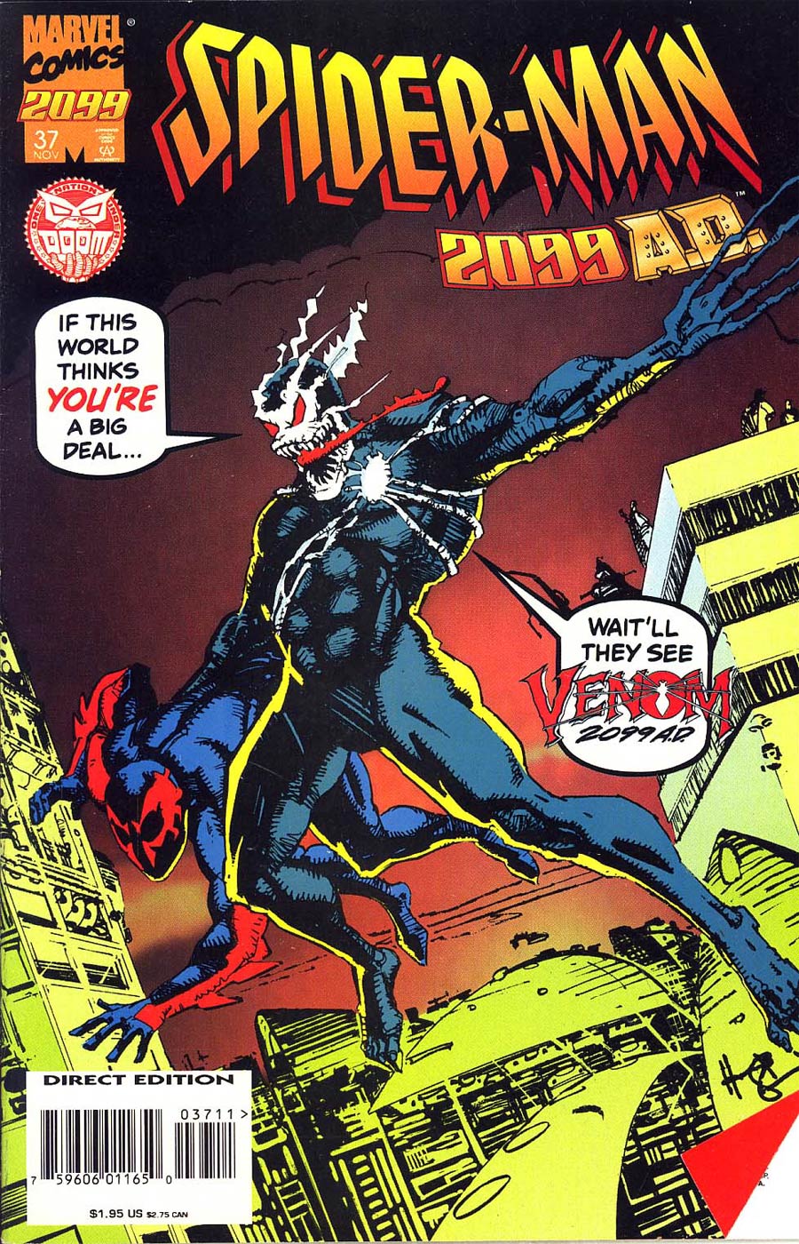 Spider-Man 2099 #37 Cover A Spider-Man 2099