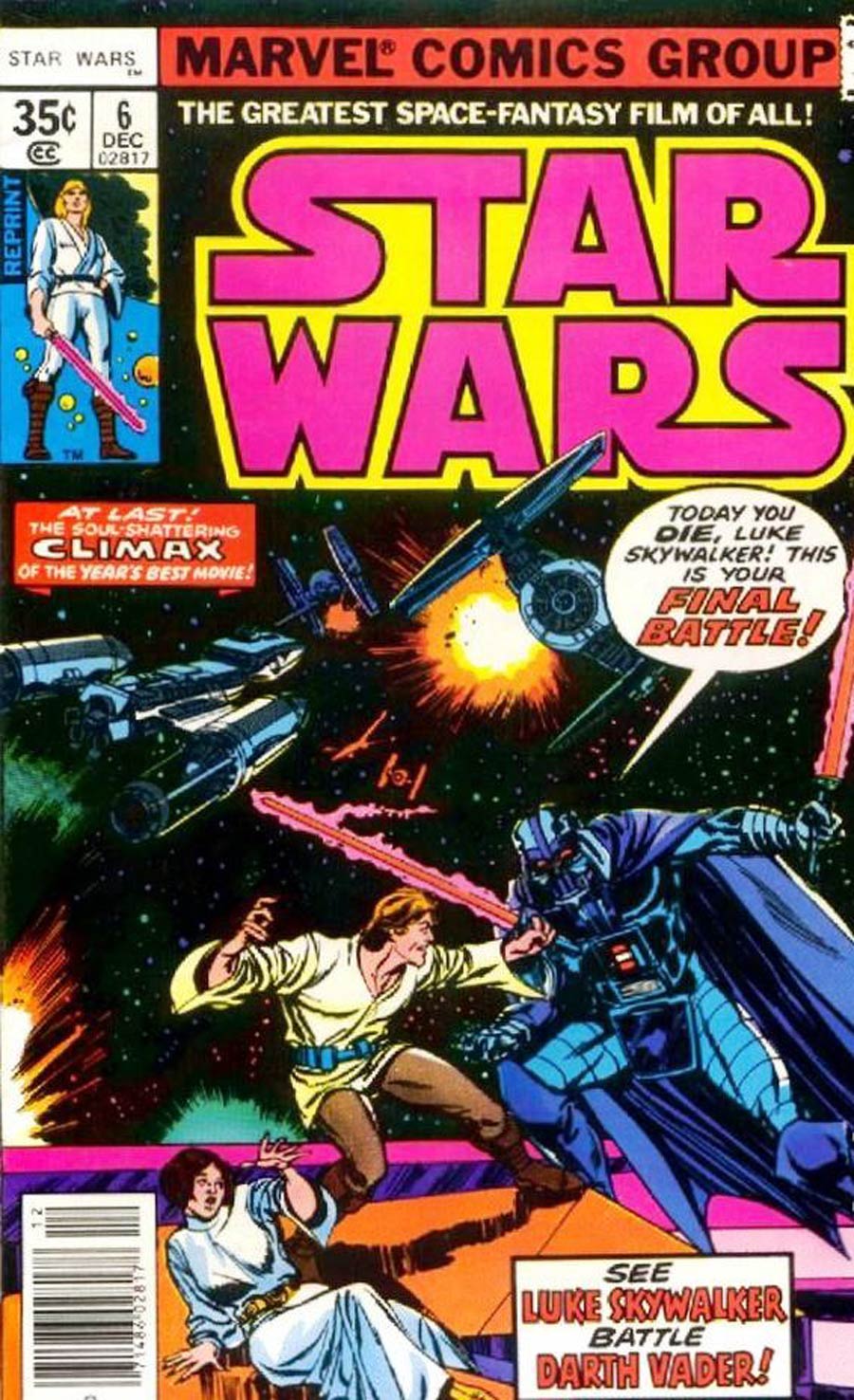 Star Wars (Marvel) Vol 1 #6 Cover B Reprint