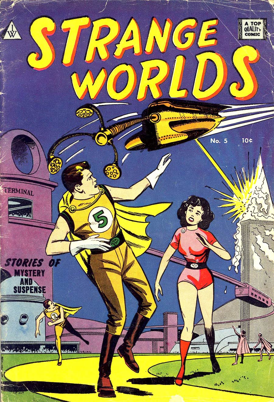 Strange Worlds (Avon) #5 I.W. Reprint
