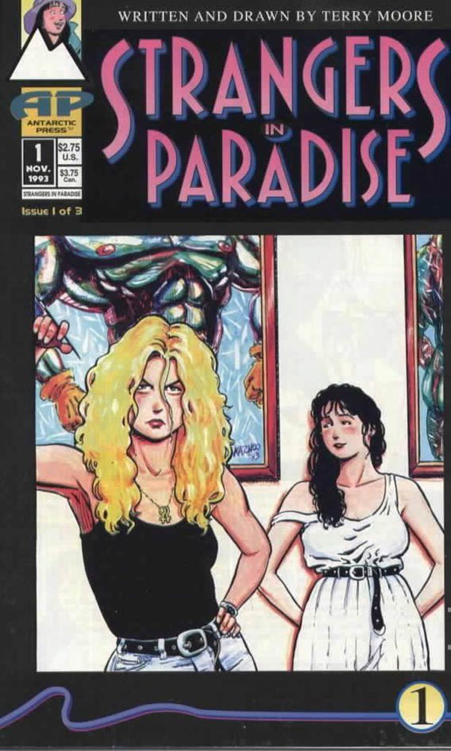 Strangers In Paradise #1 Cover B 2nd Ptg