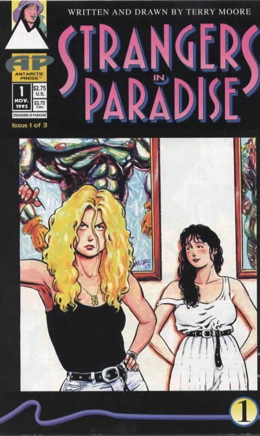 Strangers In Paradise #1 Cover C 3rd Ptg