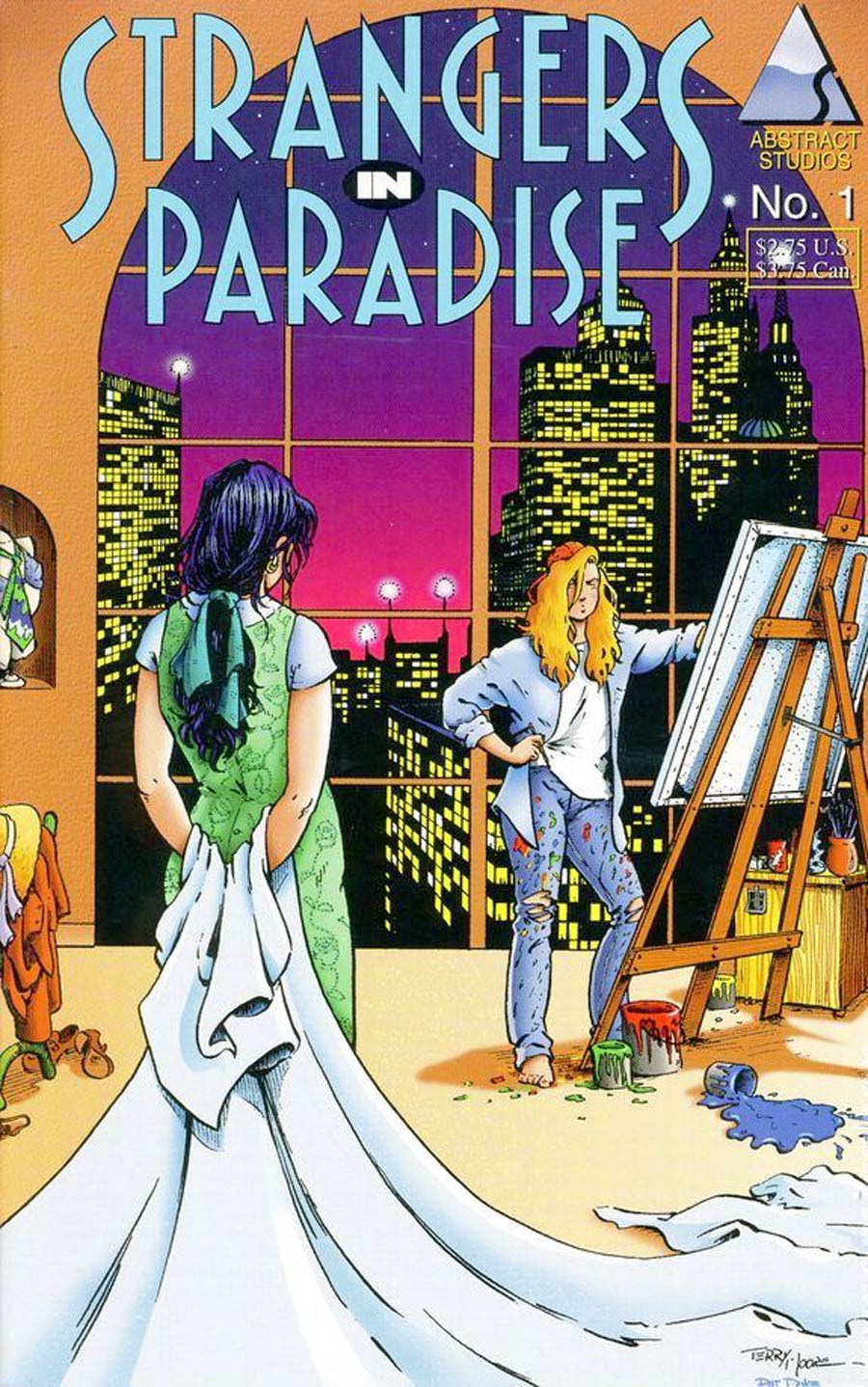 Strangers In Paradise Vol 2 #1 Cover B 2nd Ptg