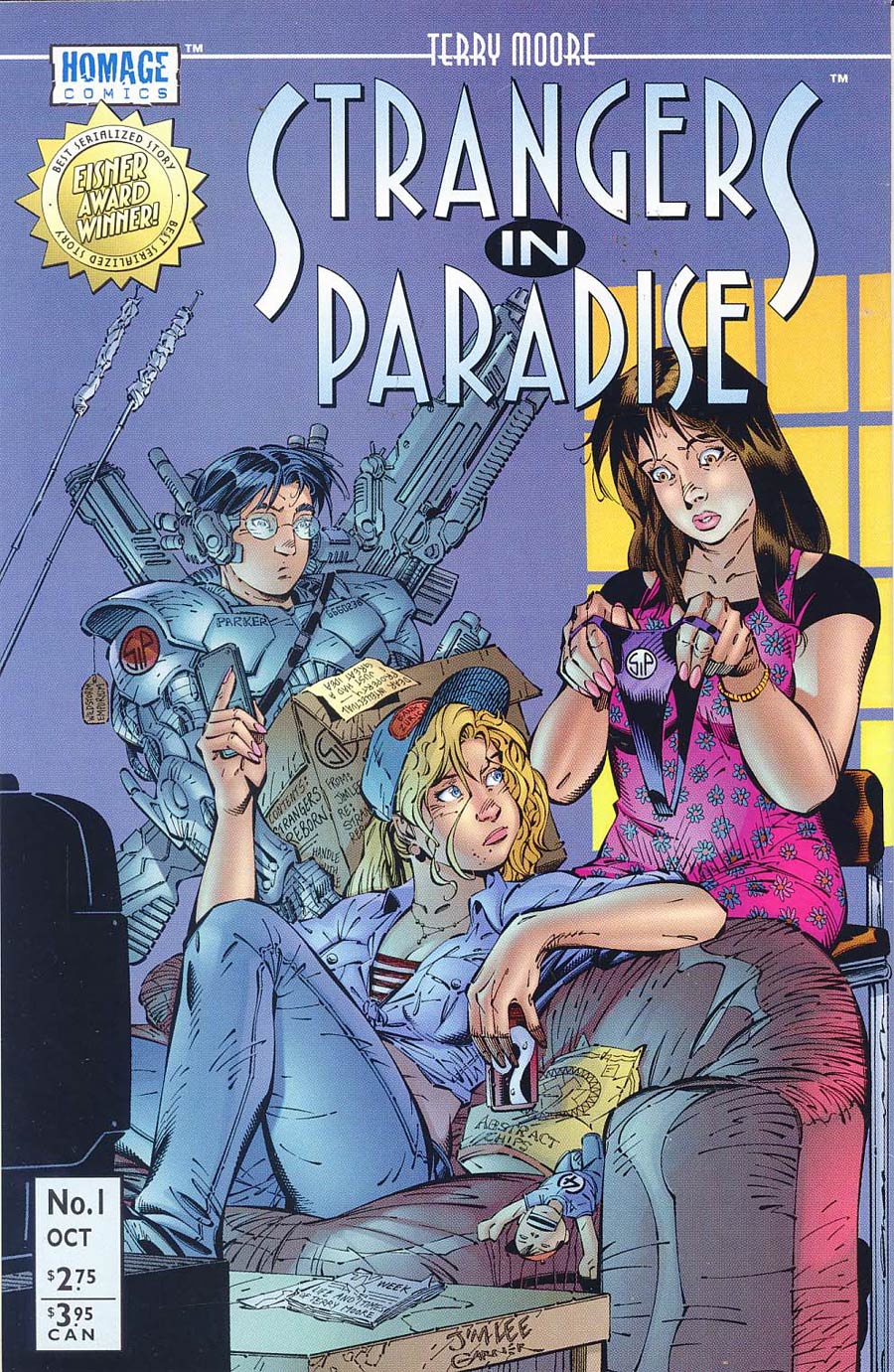 Strangers In Paradise Vol 3 #1 Cover C Variant Jim Lee Cover