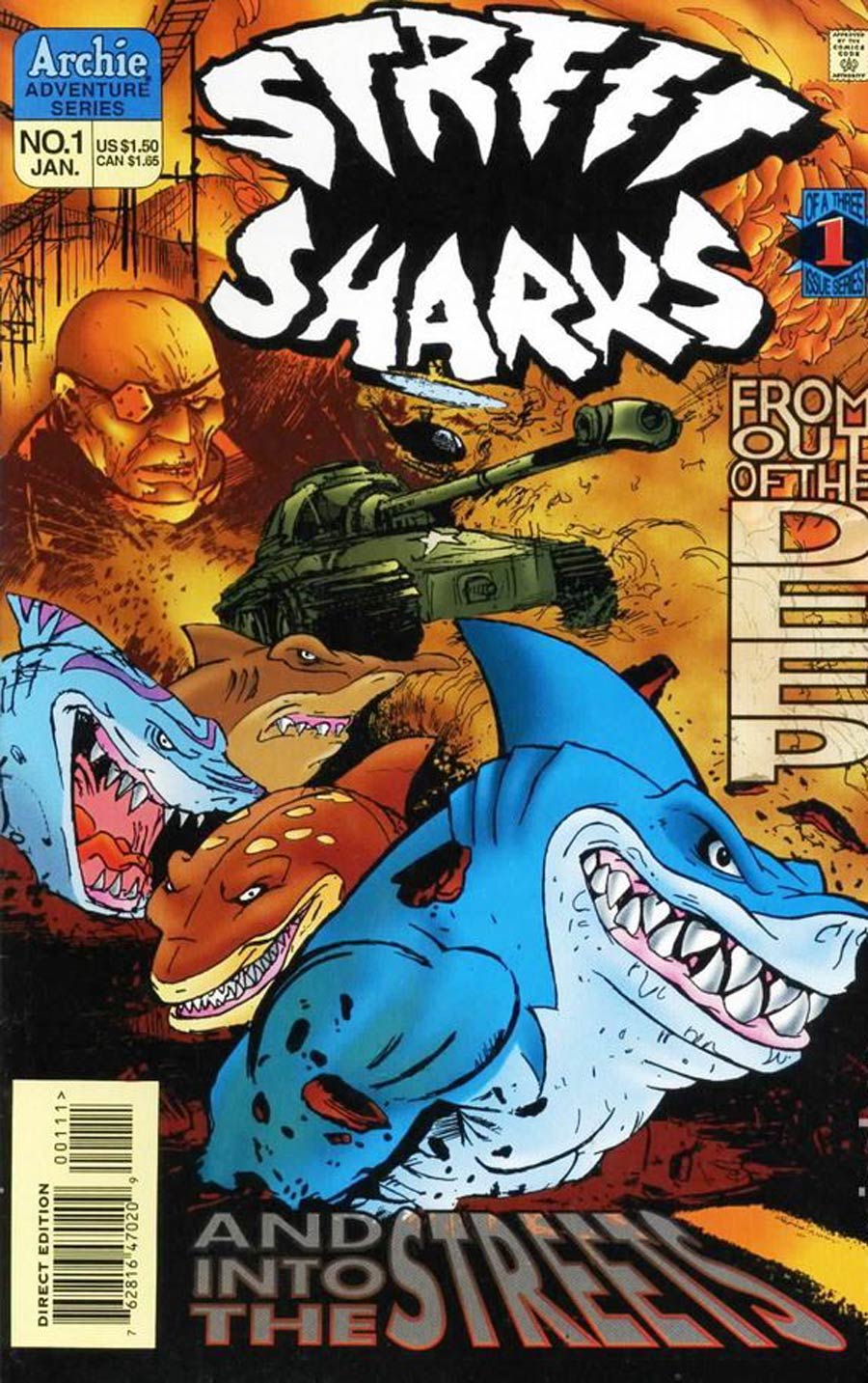 Street Sharks #1
