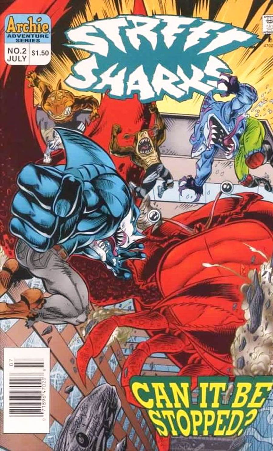 Street Sharks Vol 2 #2