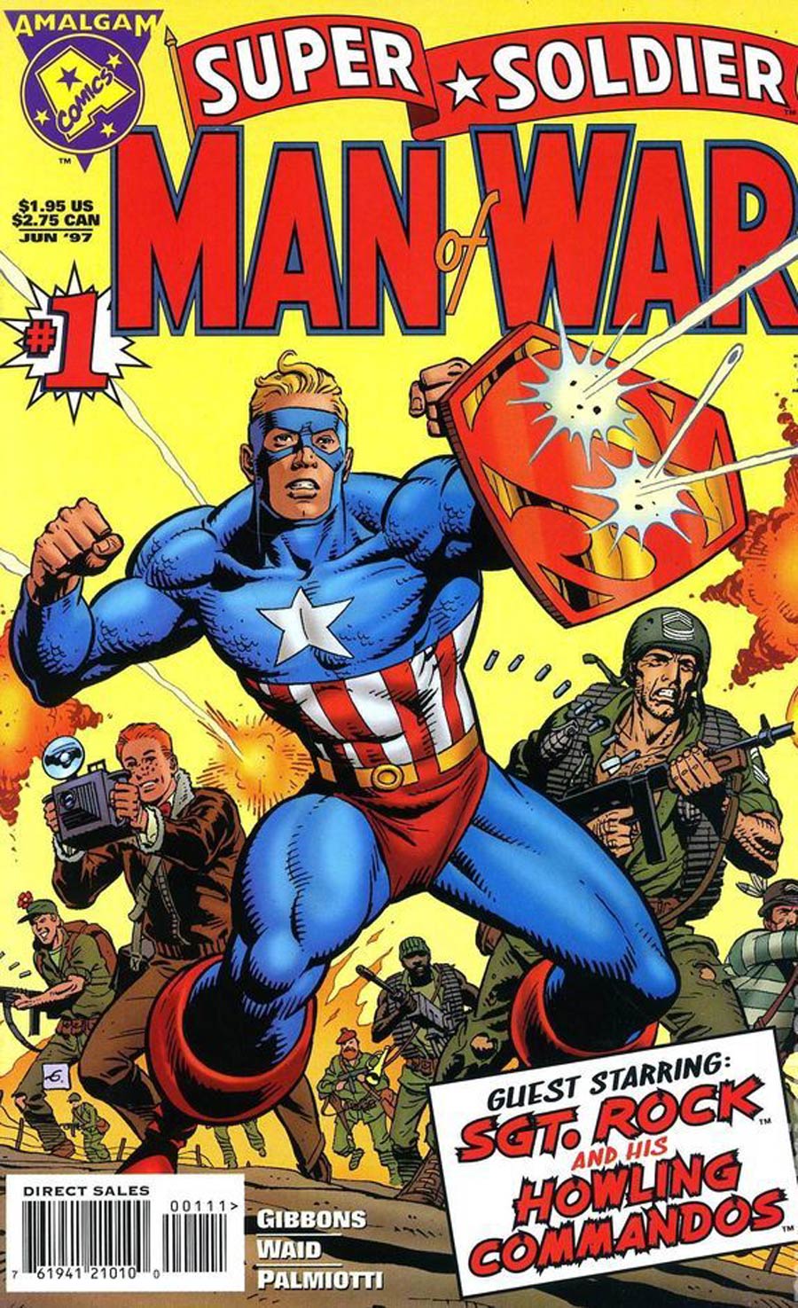 Super Soldier Man Of War #1