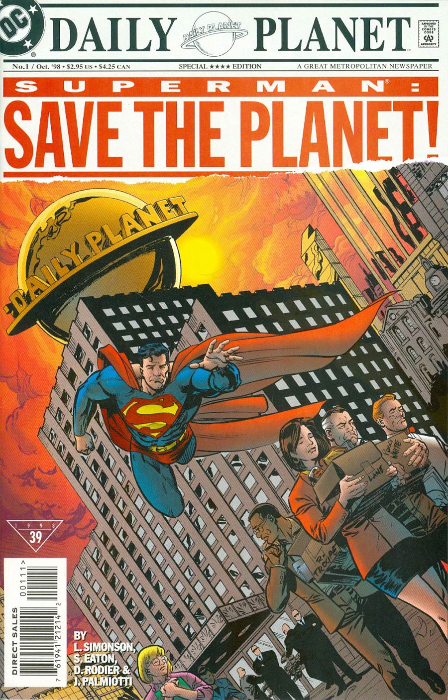 Superman Save The Planet #1 Cover A Regular Edition