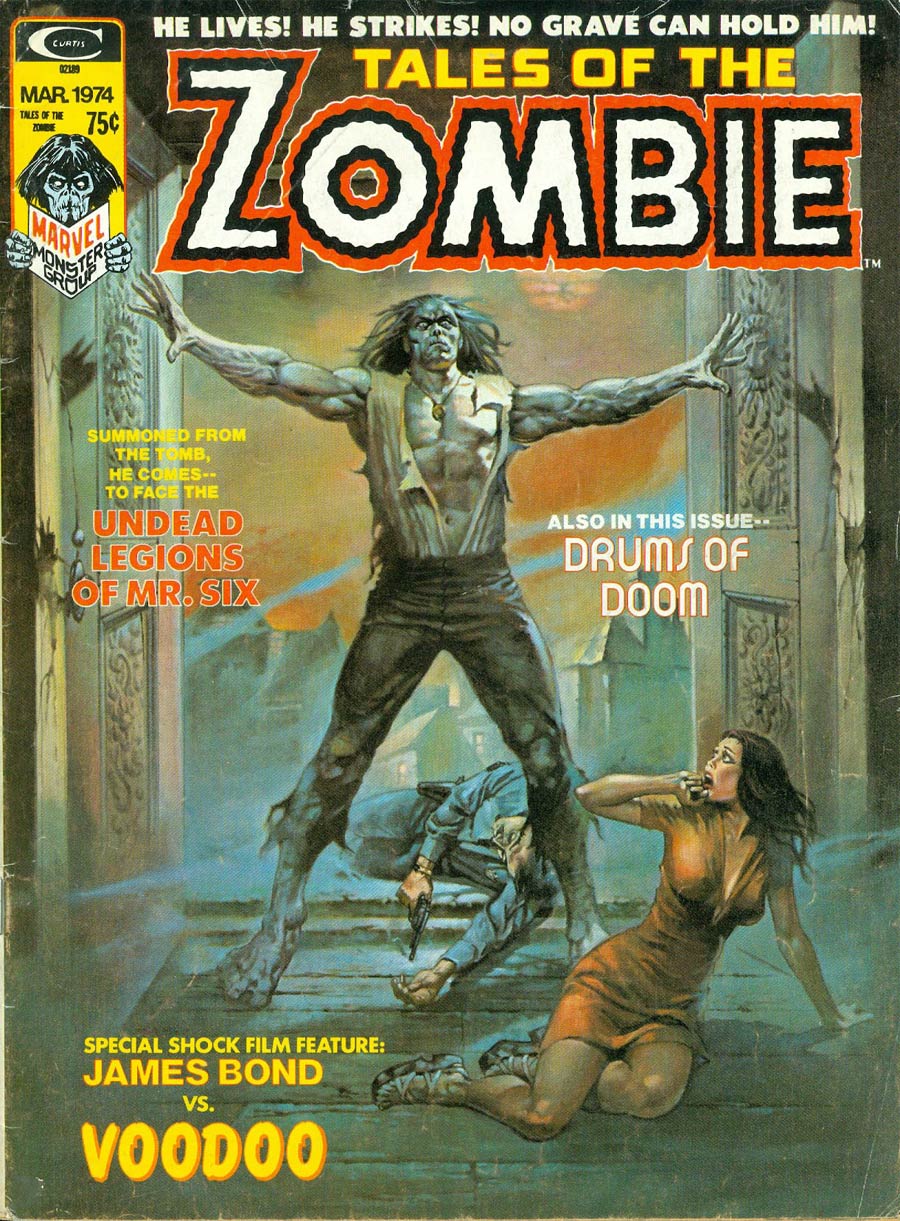 Tales Of The Zombie Magazine #4 (Vol 2 #1 In Indicia)