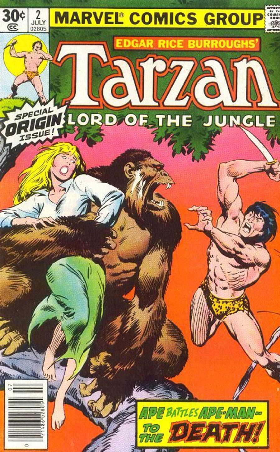 Tarzan Lord Of The Jungle #2 Cover A