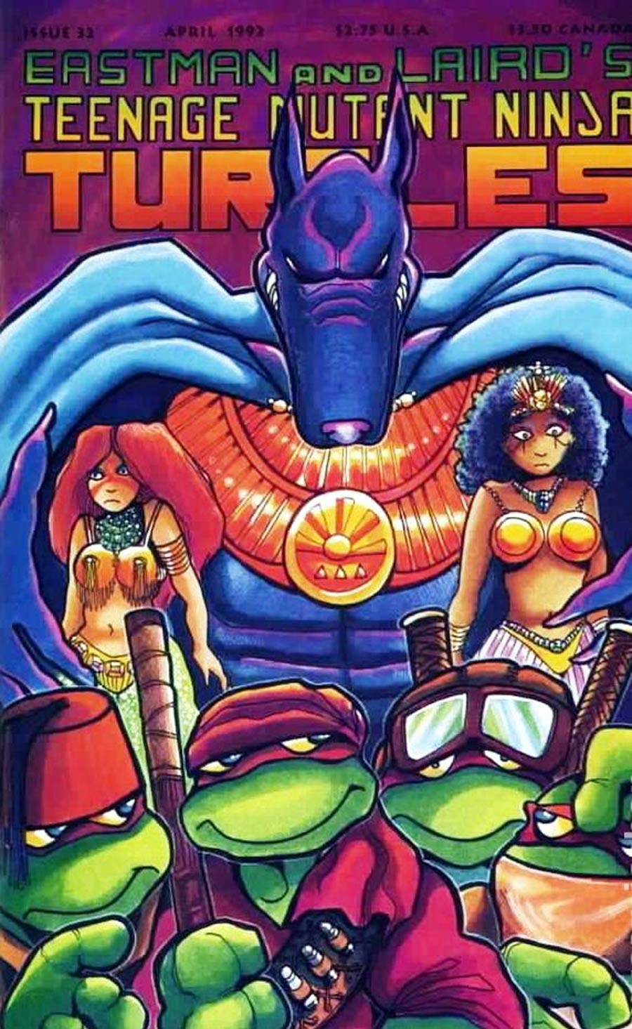 Teenage Mutant Ninja Turtles #32 Cover B 2nd Ptg