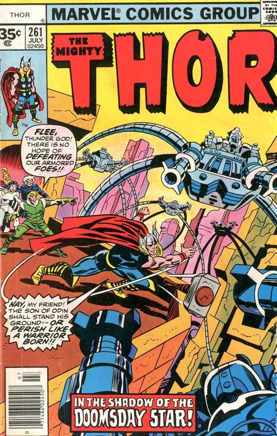 Thor Vol 1 #261 Cover B 35-Cent Variant Cover