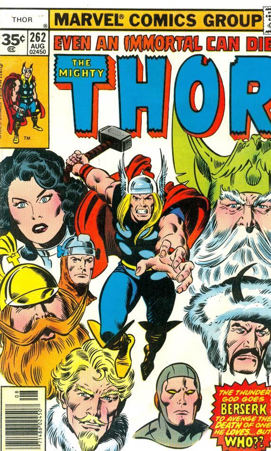 Thor Vol 1 #262 Cover B 35-Cent Variant Cover