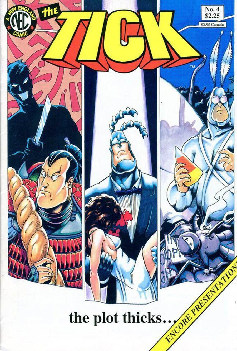 Tick #4 Cover B 2nd Ptg