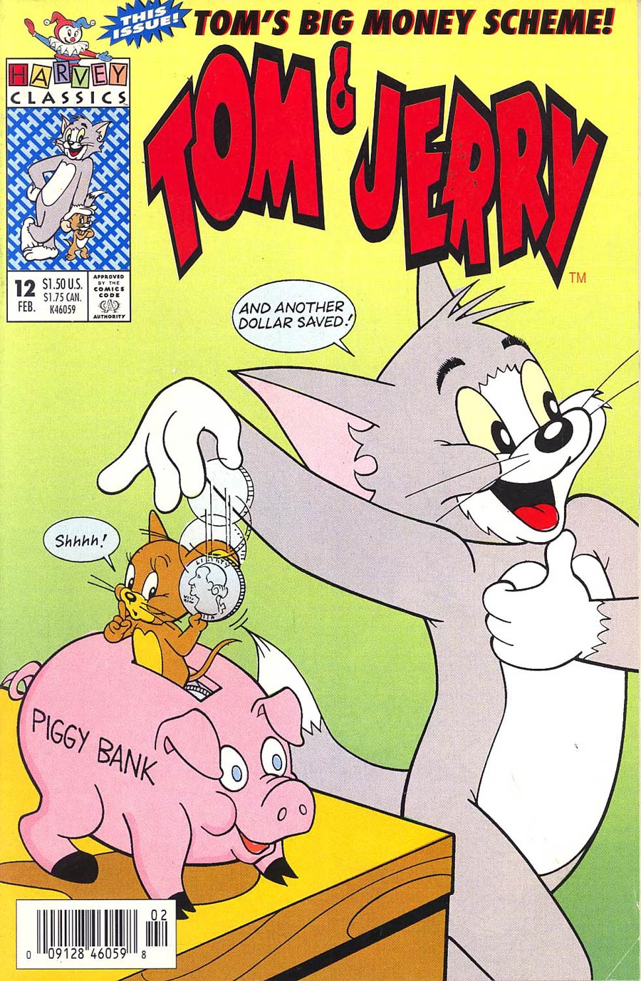 Tom & Jerry (Harvey) #12