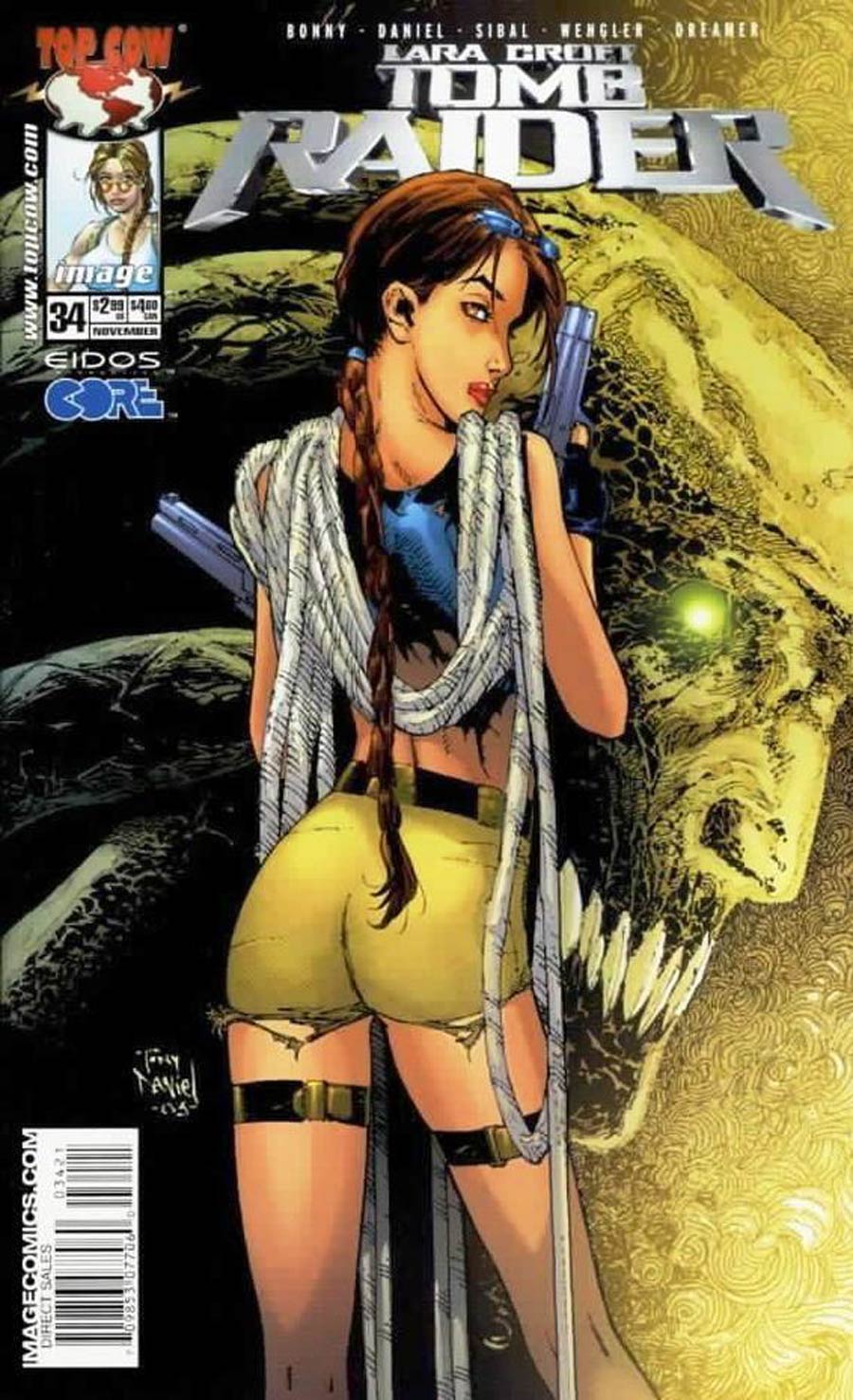 Tomb Raider #34 Cover B Tony Daniel