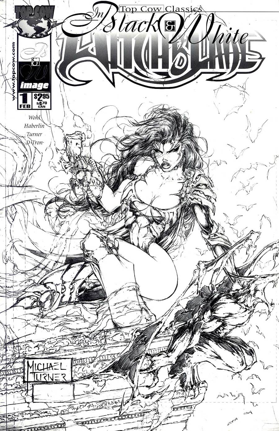 Top Cow Classics In Black And White Witchblade #1
